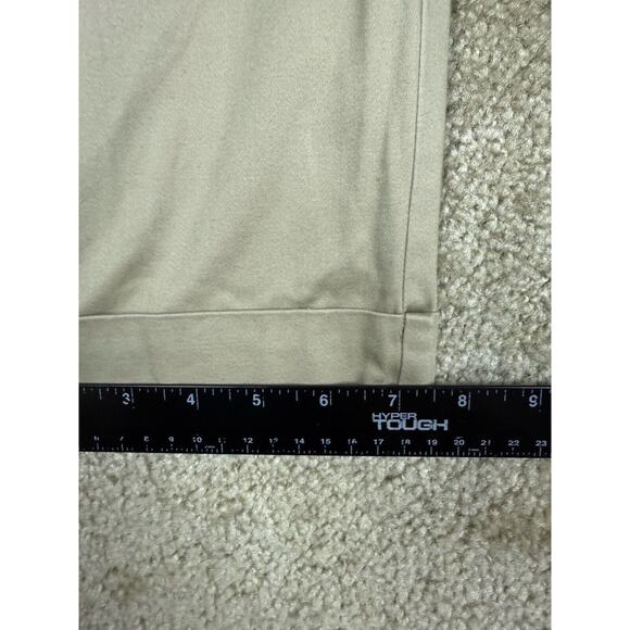 The Limited Sz 10 Drew Fit Cuffed Ankle Length Pants Beige Straight Leg B138 - Picture 16 of 16